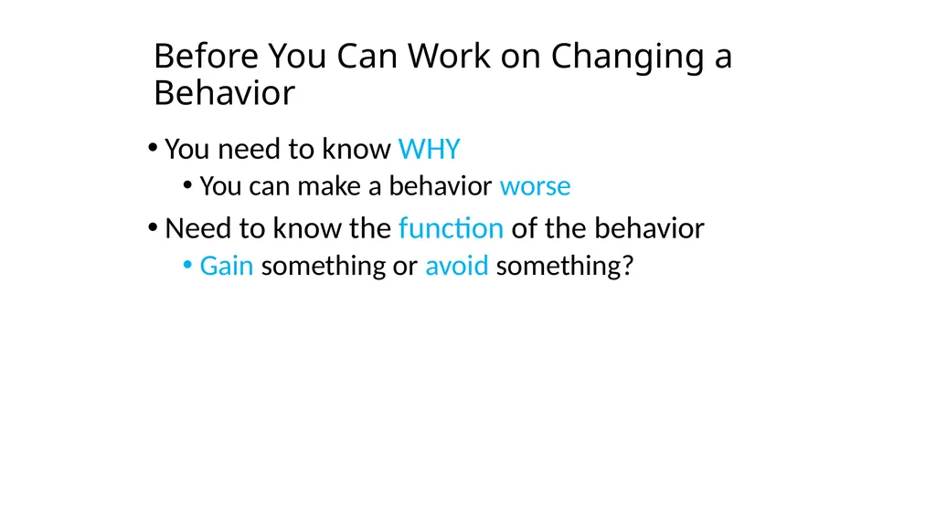 Competing Behaviors Pathways and Behavior Support - slide 2 of 64