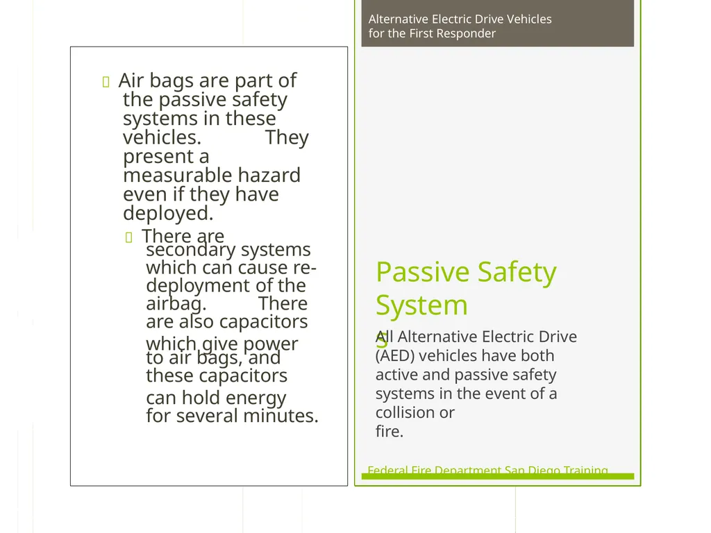 Fire Department San Diego Training Alternative - slide 36 of 72