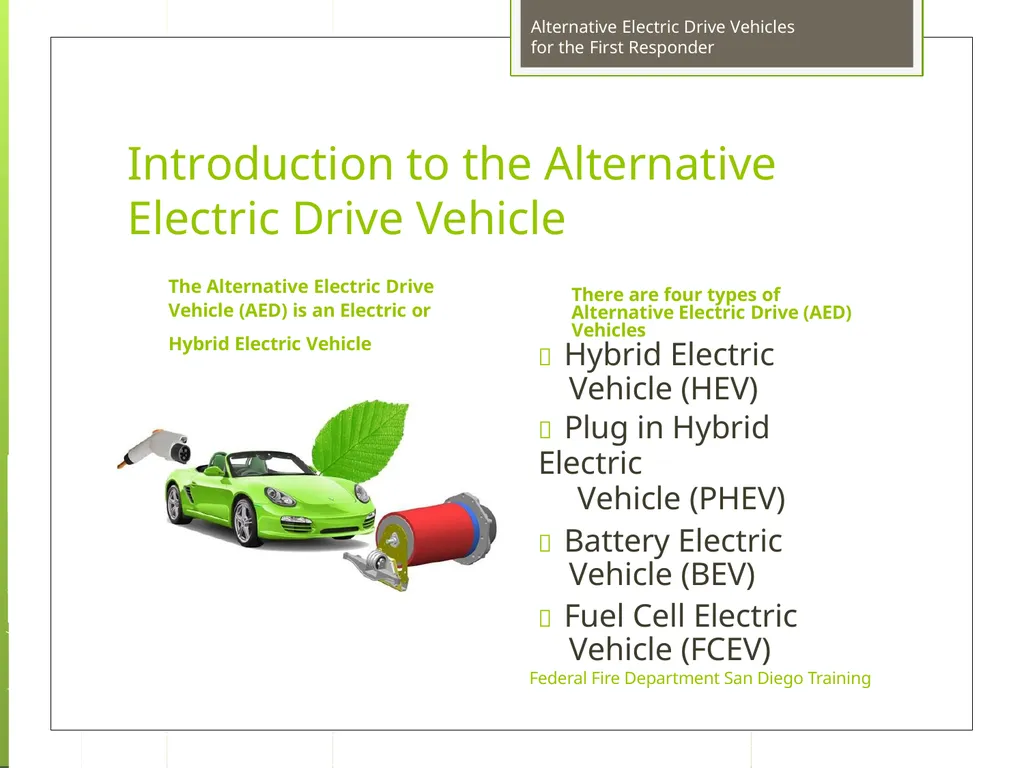 Fire Department San Diego Training Alternative - slide 3 of 72