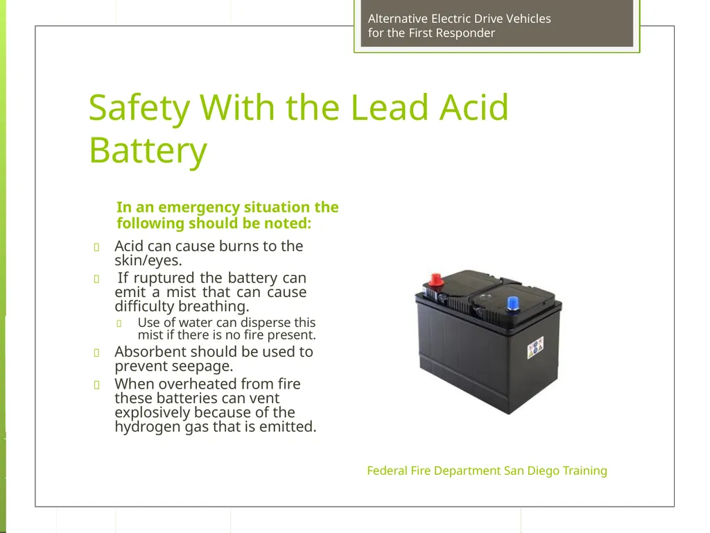 Fire Department San Diego Training Alternative - slide 26 of 72