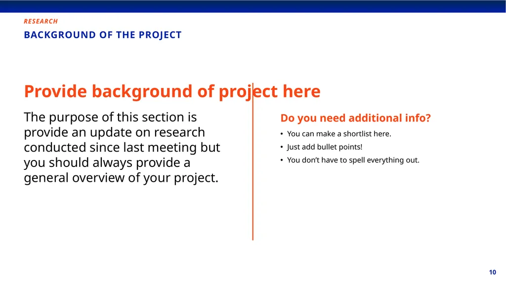 Supervisory Committee Meeting PRESENTATION DATE - slide 10 of 75