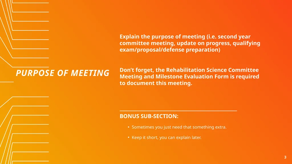 Supervisory Committee Meeting PRESENTATION DATE - slide 3 of 75