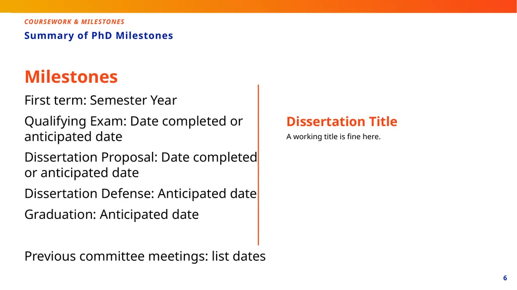 Supervisory Committee Meeting PRESENTATION DATE - slide 6 of 75