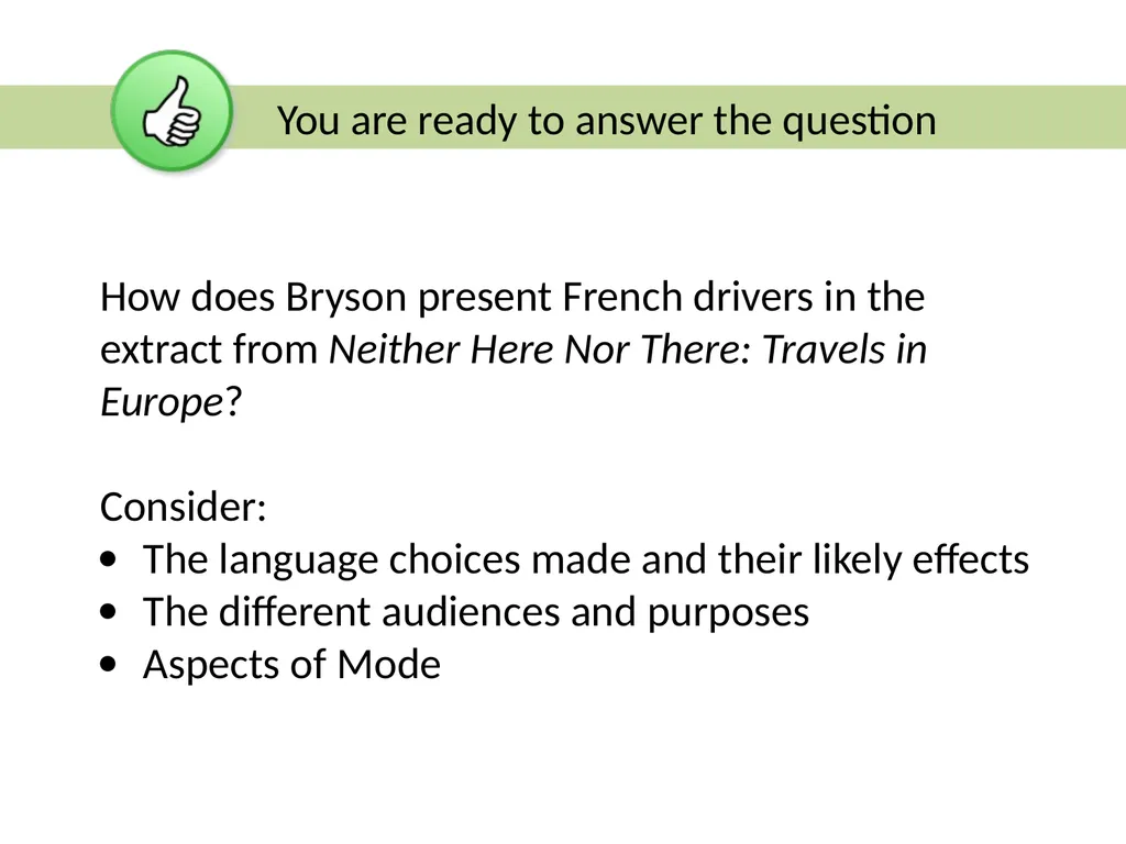 Paris Anthology: Bill Bryson Neither Here Nor - slide 13 of 14