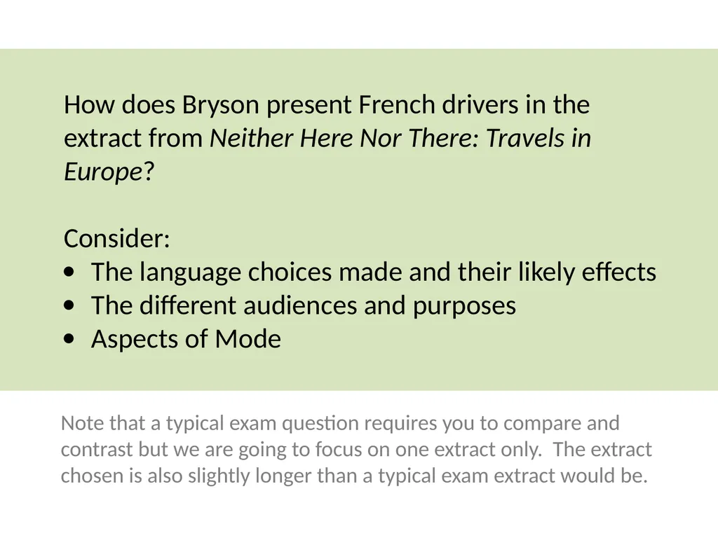 Paris Anthology: Bill Bryson Neither Here Nor - slide 2 of 14