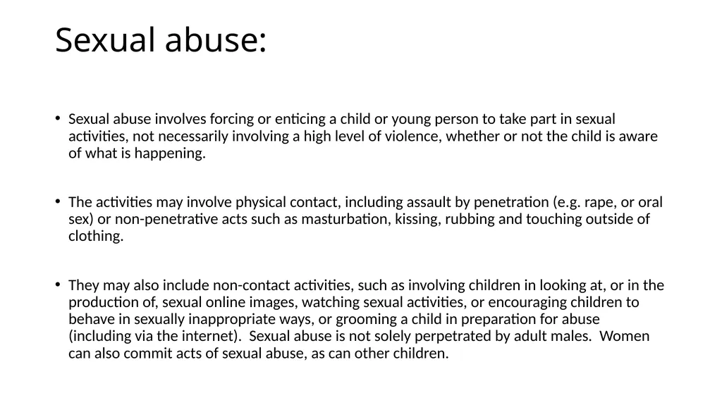Welcome​ to Safeguarding Children Level 1 session - slide 27 of 45