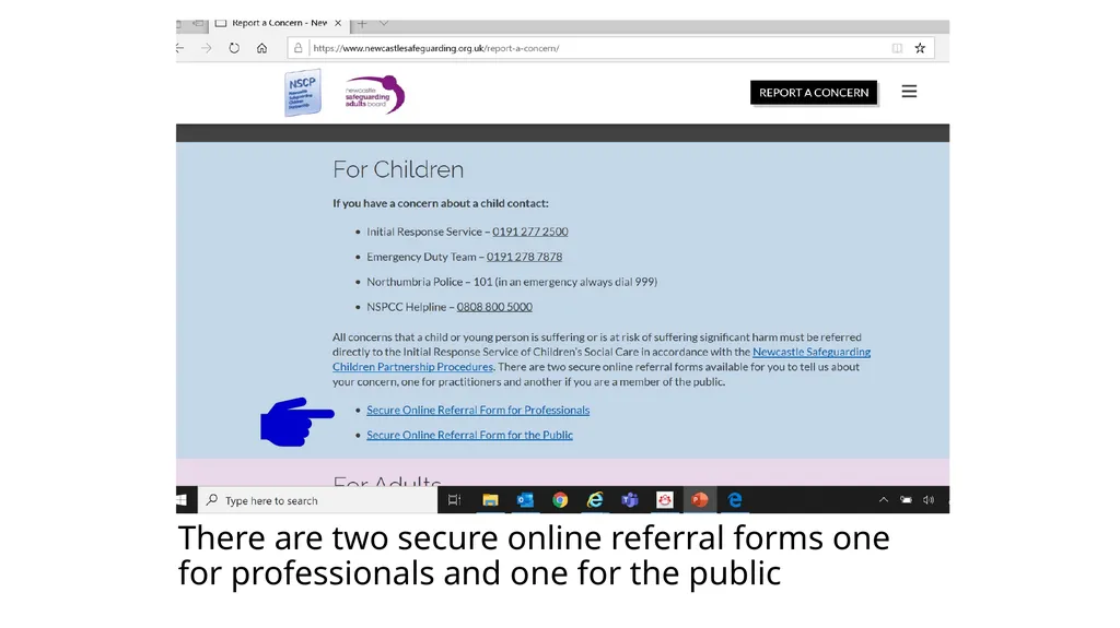 Welcome​ to Safeguarding Children Level 1 session - slide 40 of 45