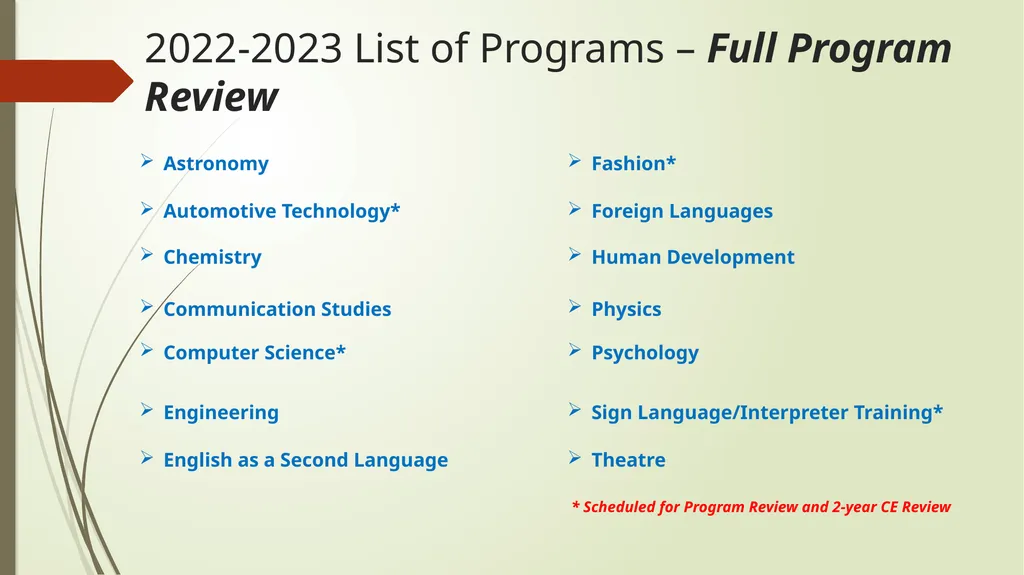 2022-2023 Program Review El Camino College - slide 3 of 39