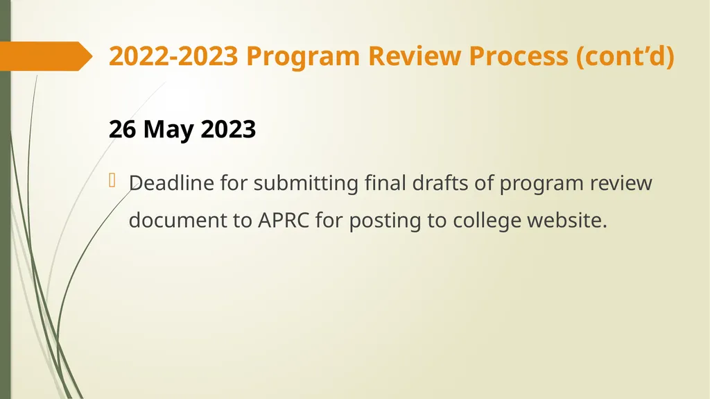 2022-2023 Program Review El Camino College - slide 11 of 39