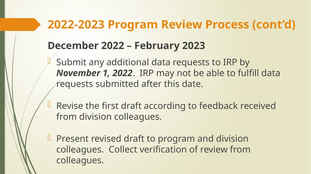 2022-2023 Program Review El Camino College - slide 8 of 39