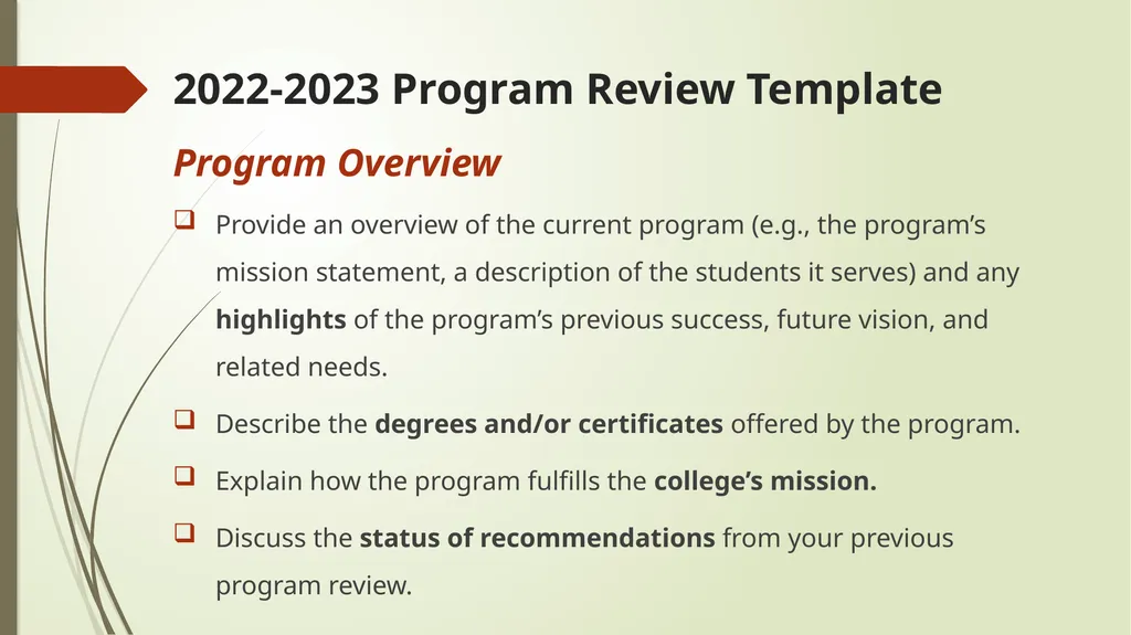 2022-2023 Program Review El Camino College - slide 14 of 39