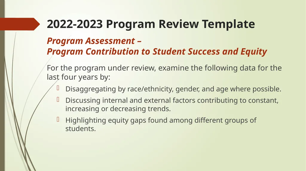 2022-2023 Program Review El Camino College - slide 15 of 39