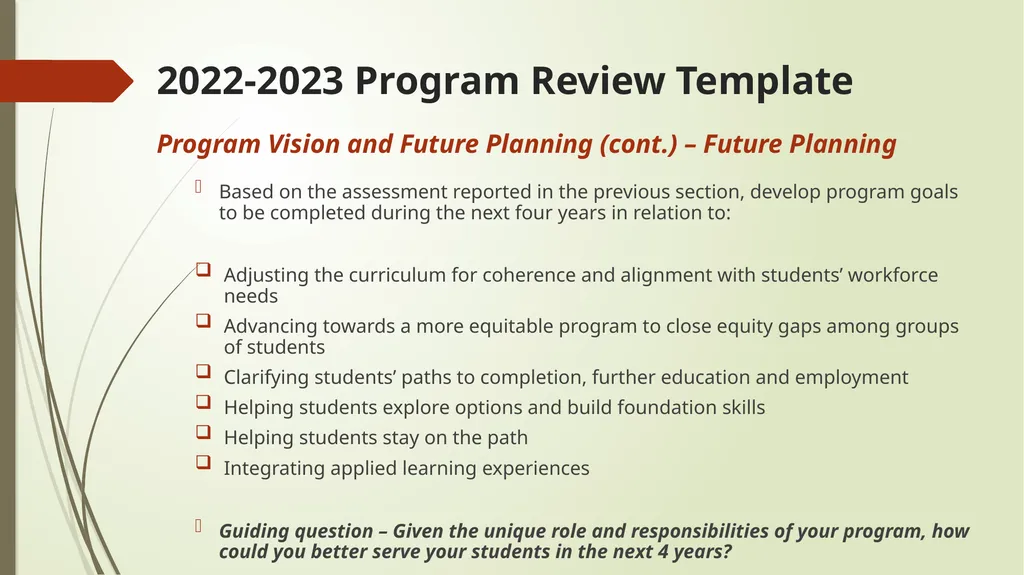 2022-2023 Program Review El Camino College - slide 27 of 39