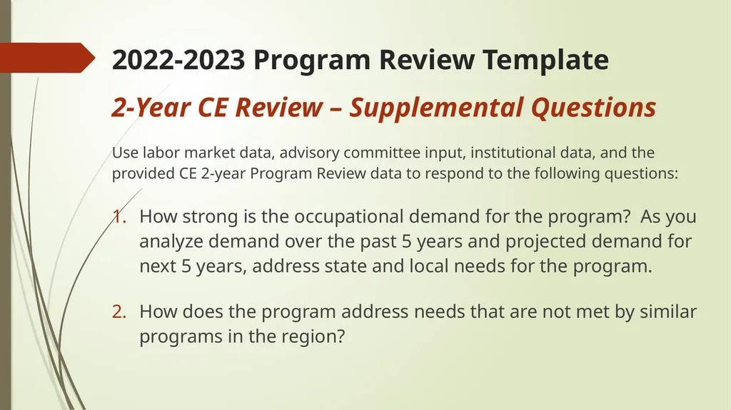 2022-2023 Program Review El Camino College - slide 31 of 39