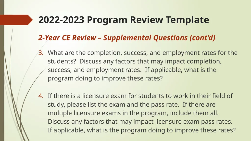 2022-2023 Program Review El Camino College - slide 32 of 39