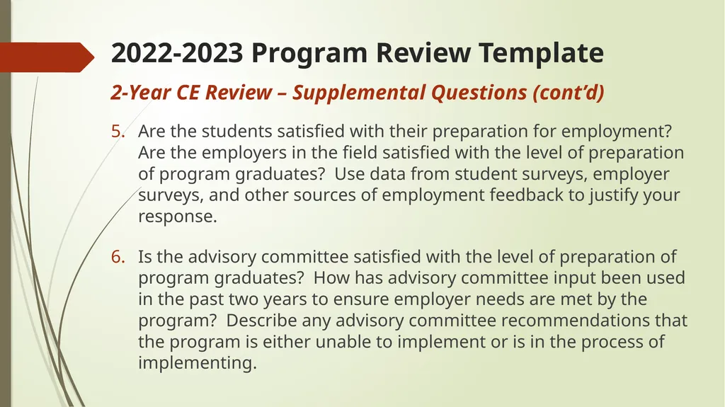 2022-2023 Program Review El Camino College - slide 33 of 39