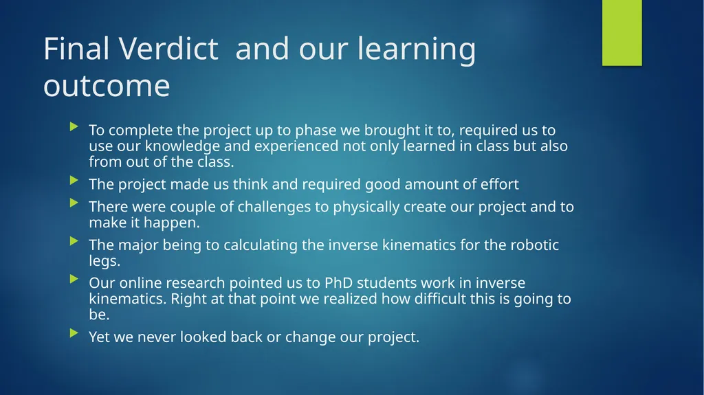 Keith Combs, Yash gujarati, Pedro urbina ROBO 380: - slide 18 of 19