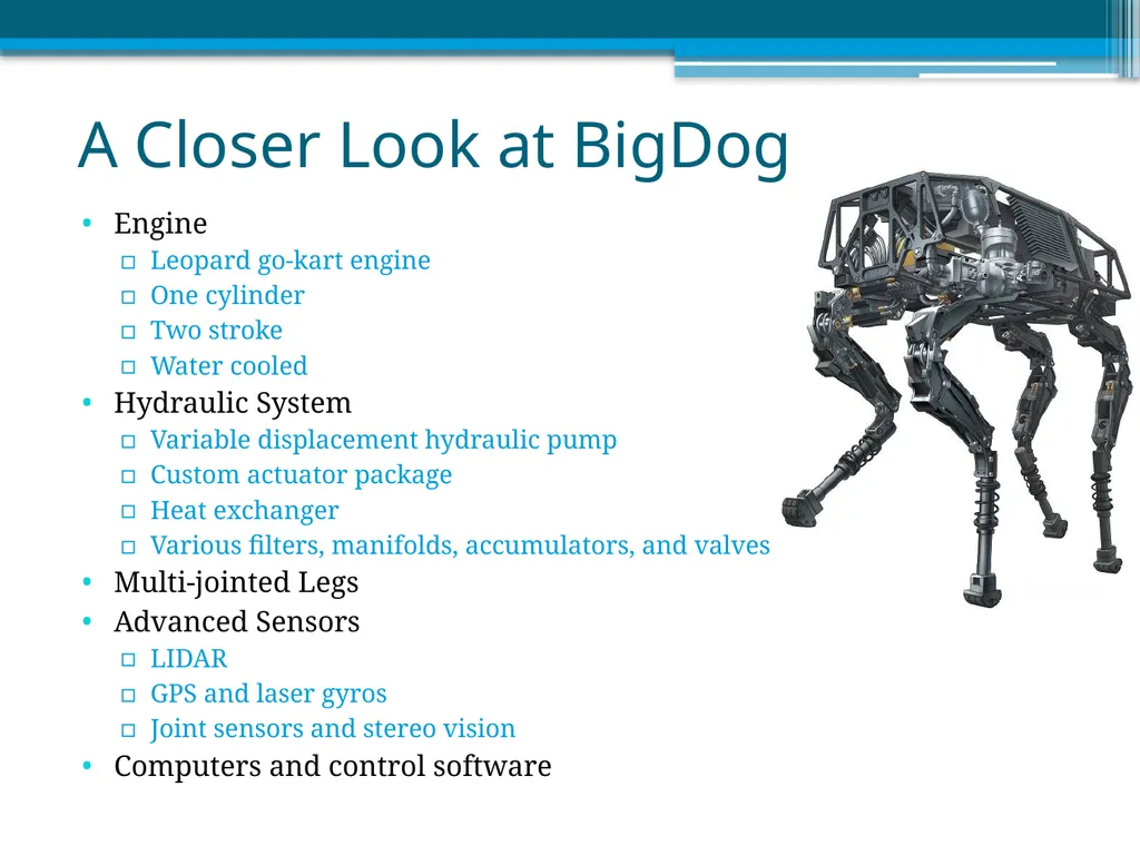 Boston Dynamic’s Quadruped Robots Ben Reed - slide 6 of 8