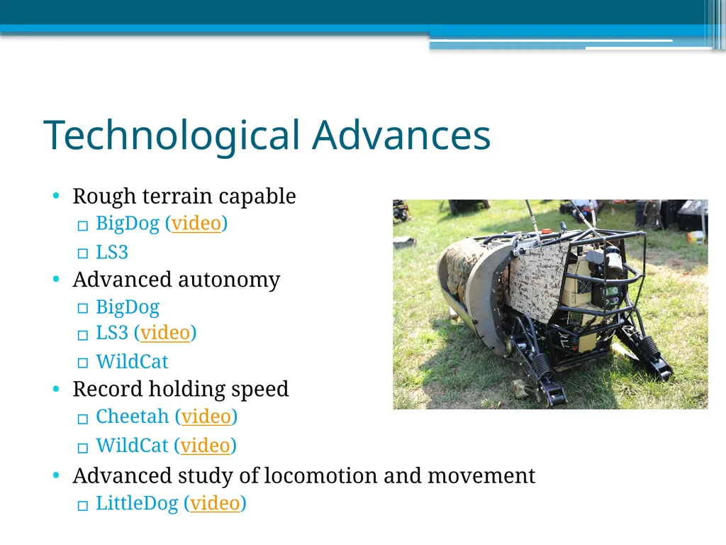 Boston Dynamic’s Quadruped Robots Ben Reed - slide 5 of 8