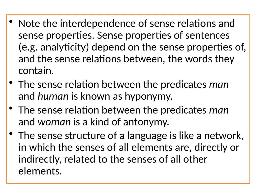 Unit 9 – Sense Properties and Stereotypes - slide 14 of 28