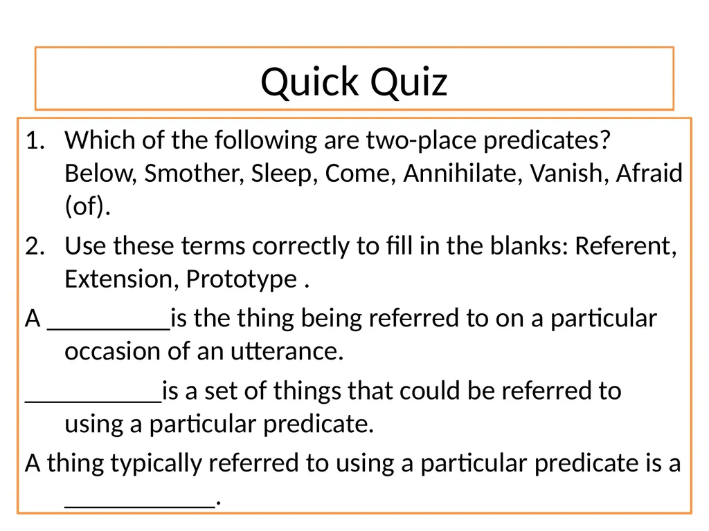 Unit 9 – Sense Properties and Stereotypes - slide 2 of 28