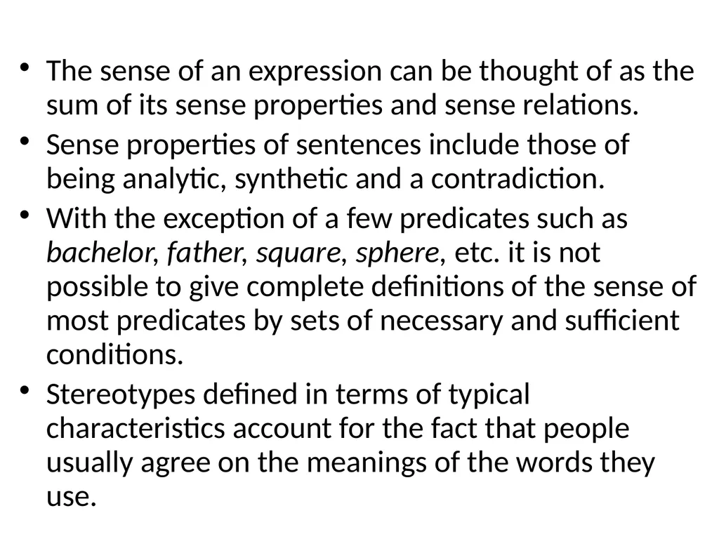 Unit 9 – Sense Properties and Stereotypes - slide 27 of 28