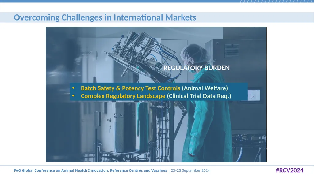 Global Challenges in Animal Vaccines Development - slide 8 of 12