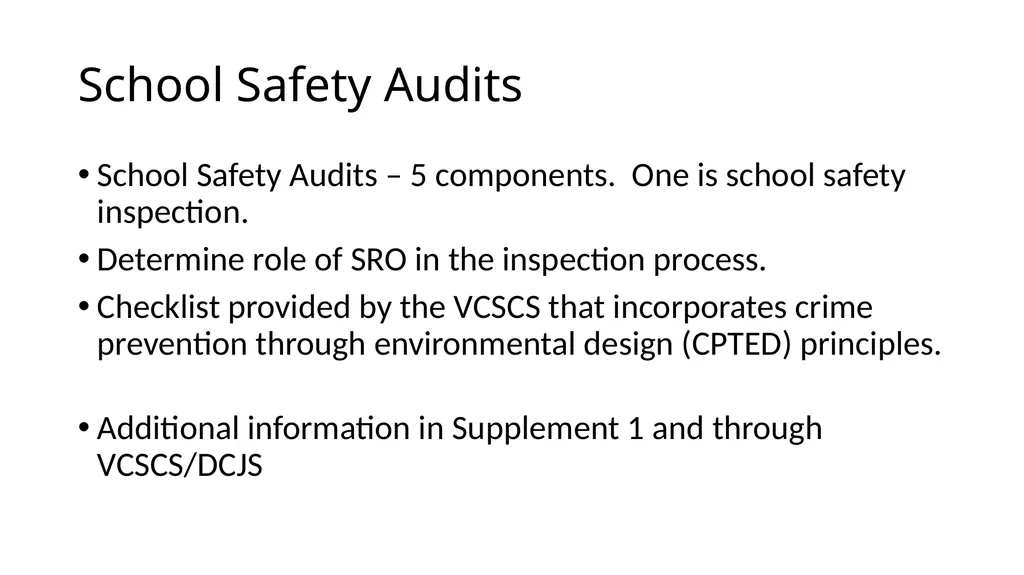 School-Law Enforcement Partnerships Module I. - slide 65 of 67