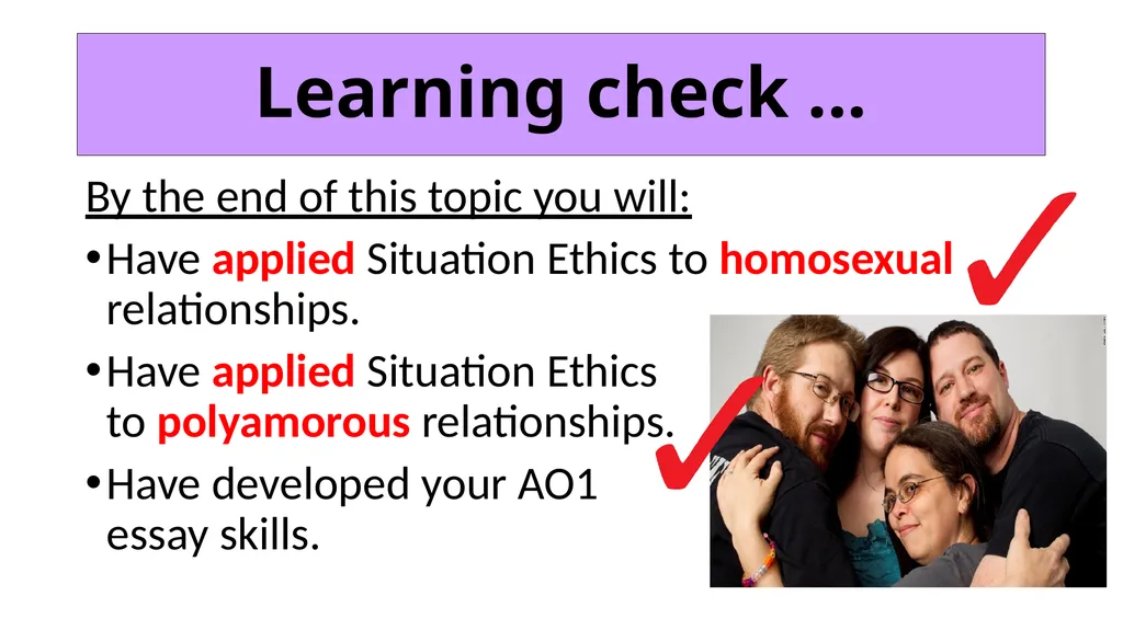 ETHICS Theme 3: Teleological Ethics C: Application - slide 17 of 20
