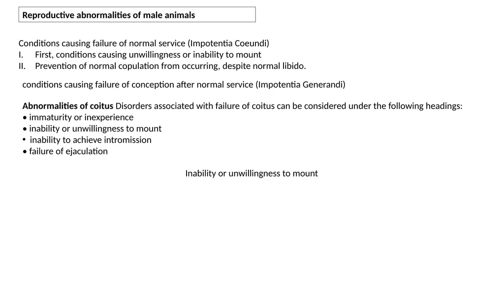 Impotentia Cocundi and Impotentia Generendi, - slide 12 of 24