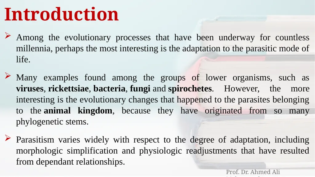 Your Textbook is: Animal Agents and Vectors of - slide 3 of 23
