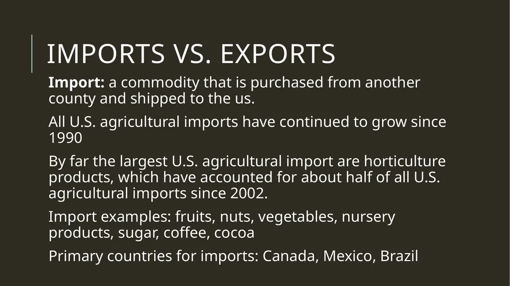 Agriculture and Human Needs Basic human needs & - slide 7 of 9