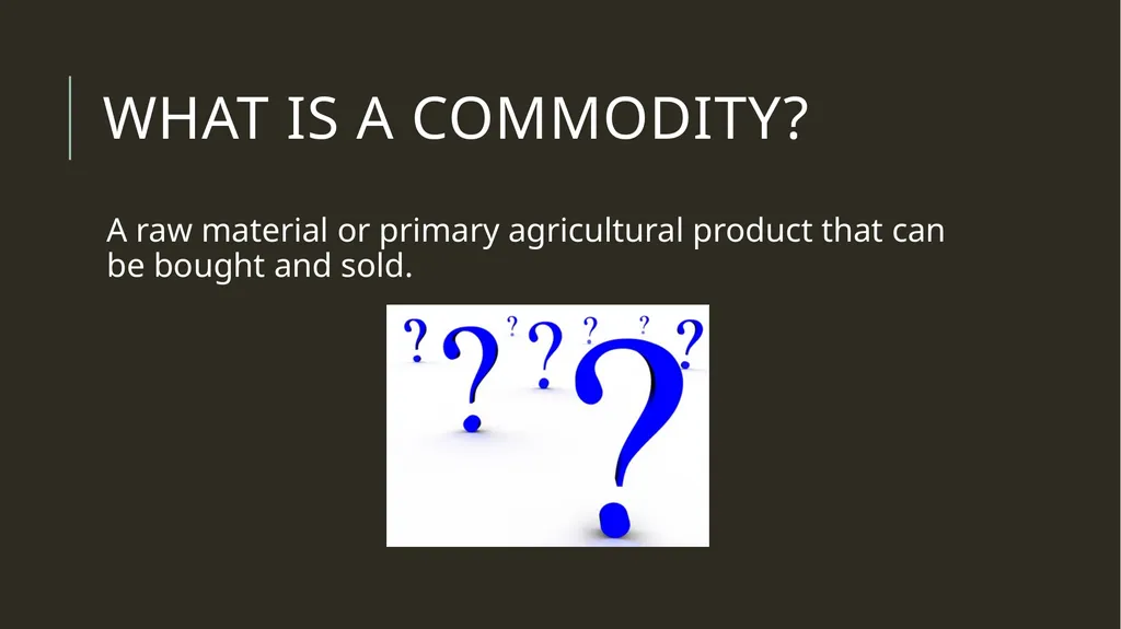 Agriculture and Human Needs Basic human needs & - slide 5 of 9