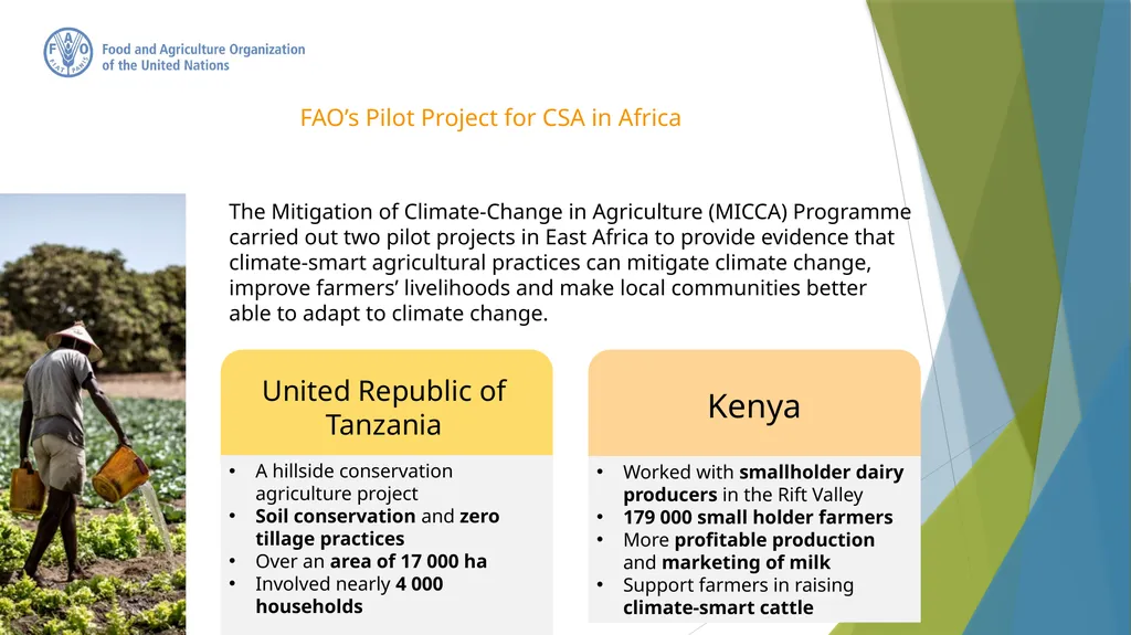 Climate-Smart Agriculture Federica Matteoli - slide 12 of 17