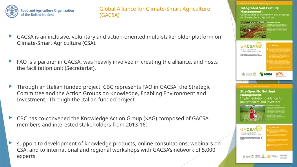 Climate-Smart Agriculture Federica Matteoli - slide 11 of 17