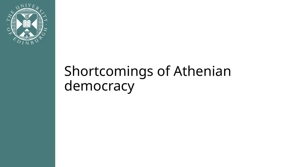 Democracy in Theory and Practice 2. Classic - slide 19 of 35