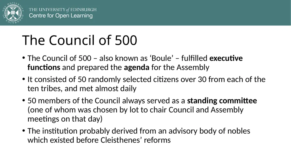 Democracy in Theory and Practice 2. Classic - slide 15 of 35