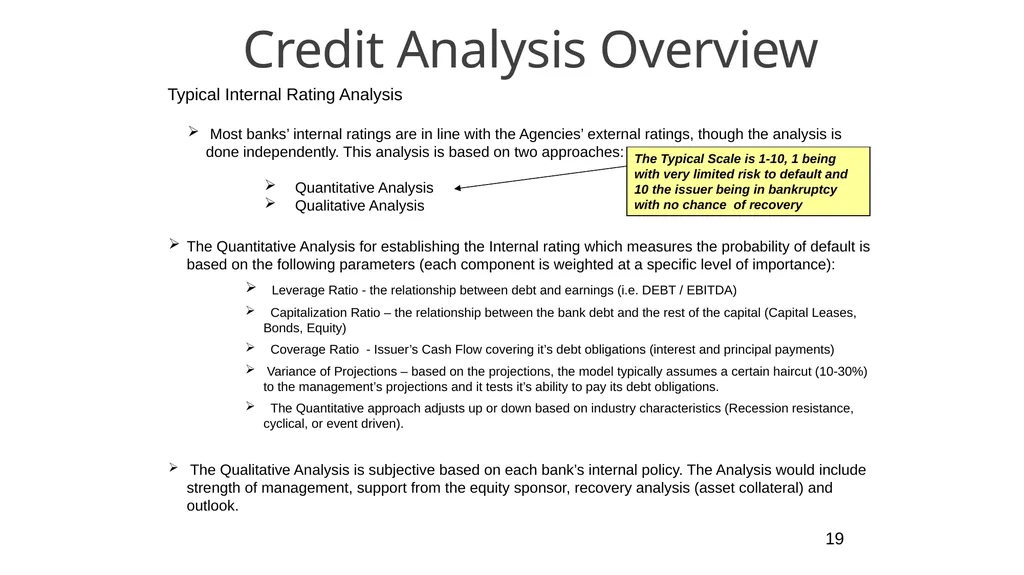 Credit and Banking Professor Chris Droussiotis - slide 7 of 28