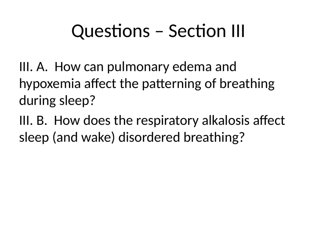 Central Sleep Apnea Problem Based Learning Module - slide 8 of 11
