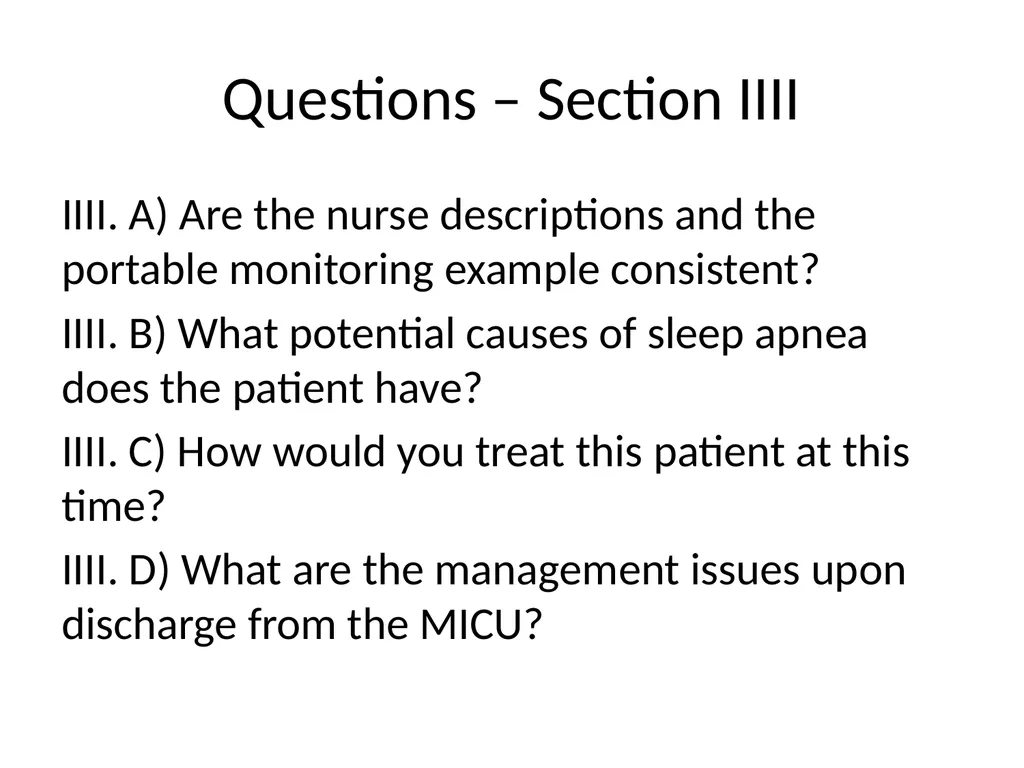 Central Sleep Apnea Problem Based Learning Module - slide 11 of 11