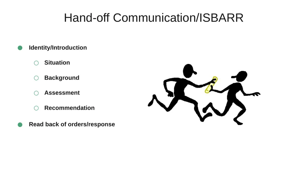 Using the SBAR Technique for Effective - slide 9 of 17