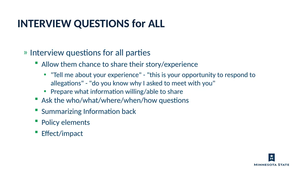 Equal Opportunity & Nondiscrimination Investigator - slide 40 of 59