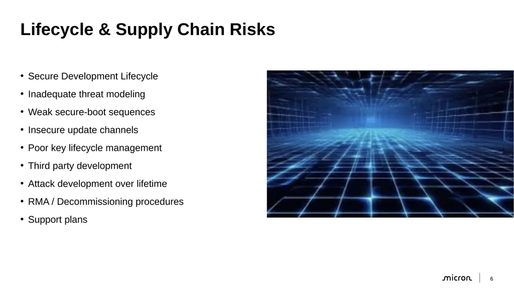 Security in Memory January 28, 2026 Tamara Schmitz - slide 6 of 13