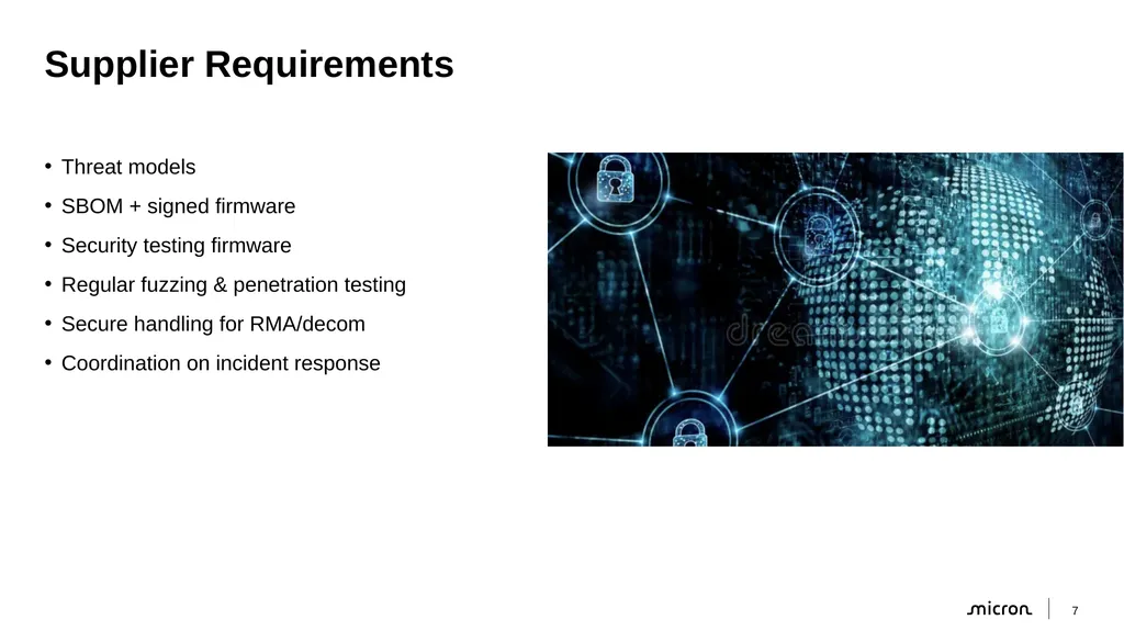 Security in Memory January 28, 2026 Tamara Schmitz - slide 7 of 13
