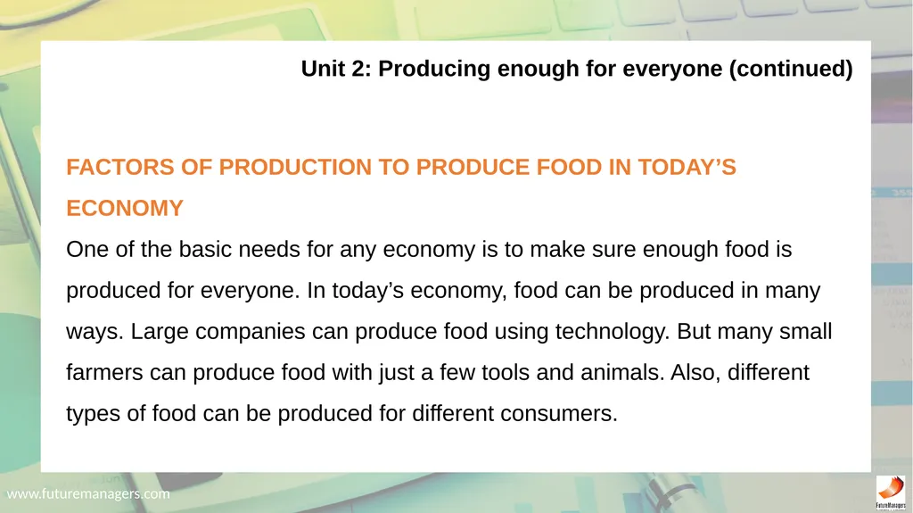 Economic and Management Sciences NQF1 Chapter 1: - slide 11 of 212