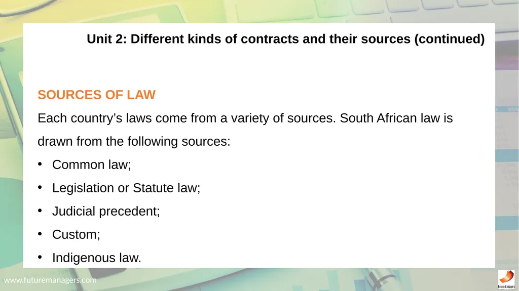 Economic and Management Sciences NQF1 Chapter 1: - slide 116 of 212