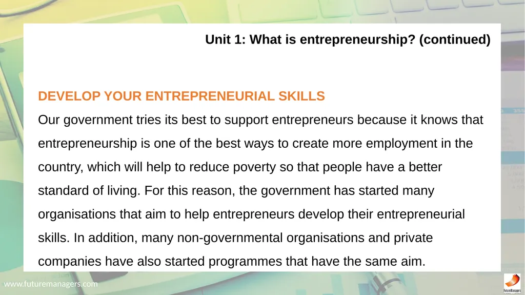 Economic and Management Sciences NQF1 Chapter 1: - slide 158 of 212