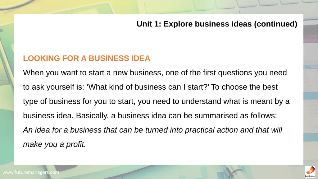 Economic and Management Sciences NQF1 Chapter 1: - slide 169 of 212
