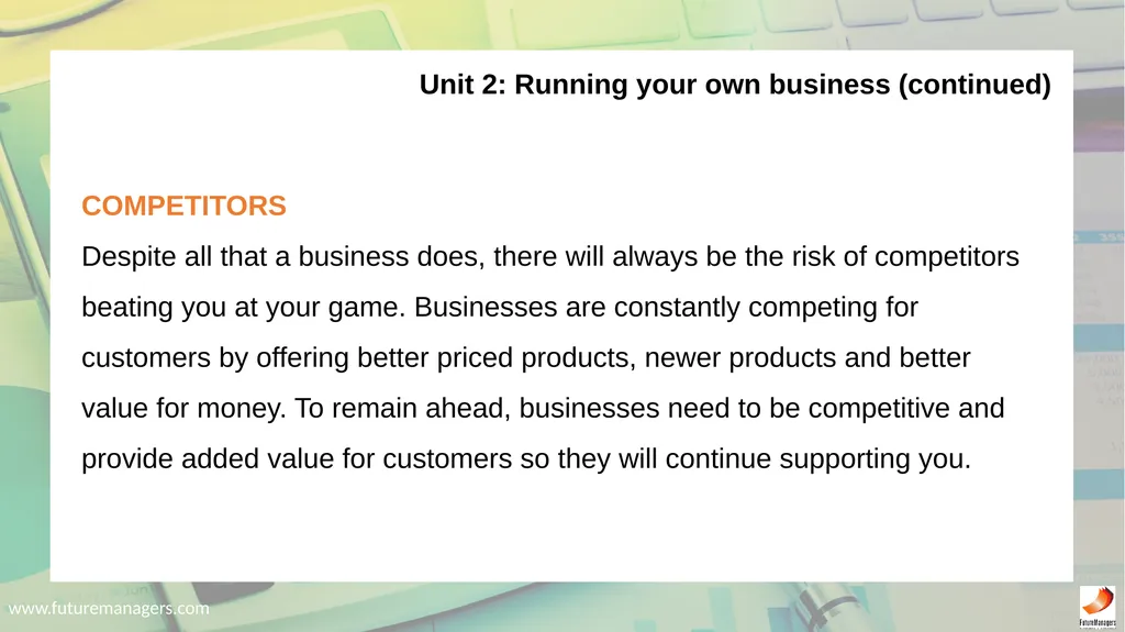 Economic and Management Sciences NQF1 Chapter 1: - slide 200 of 212