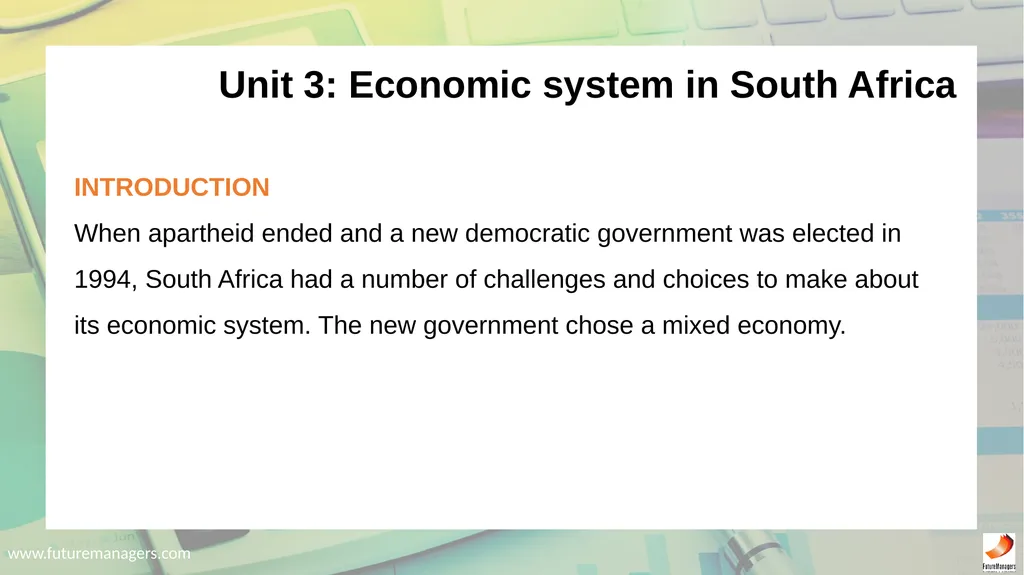 Economic and Management Sciences NQF1 Chapter 1: - slide 36 of 212